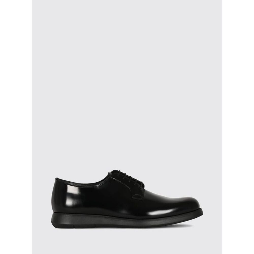 Church's Men Church's Polished Calfskin Round-Toe Derby Shoes